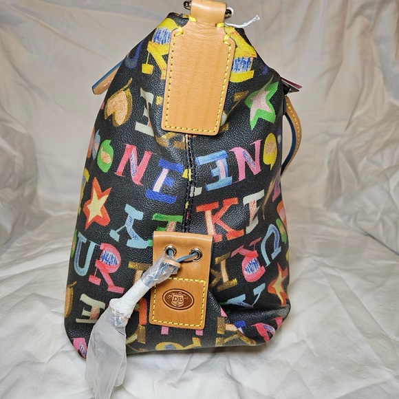 Dooney & Bourke Colorful Lettered Shoulder Bag - Picture 10 of 14